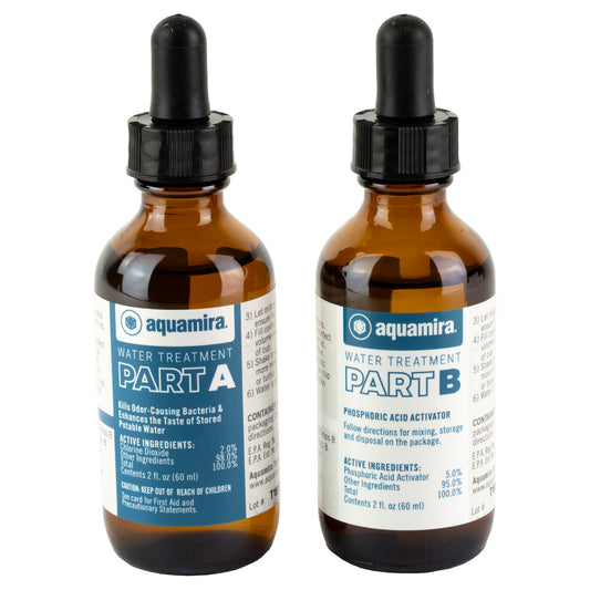 Aquamira Water Treatment Drops, 2 oz (Treats Up to 60 Gallons of Water)
